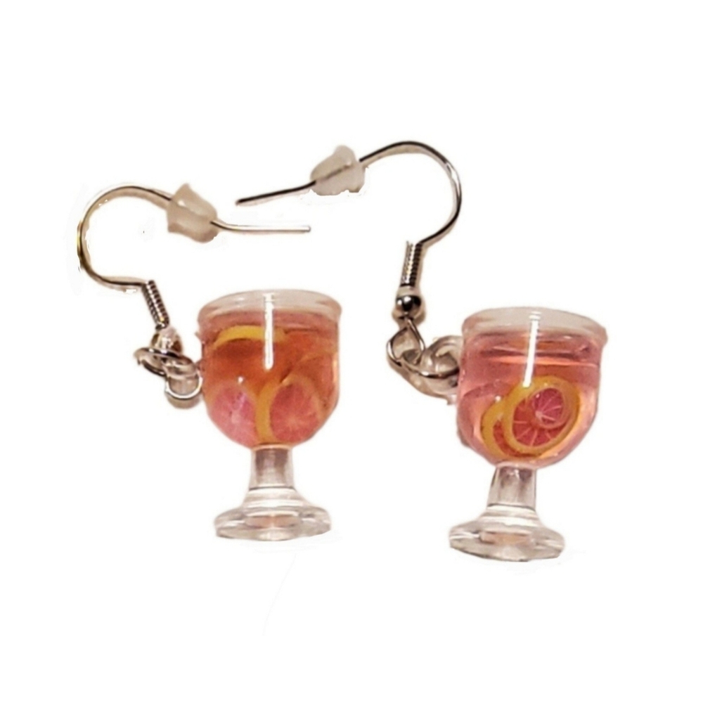 Miniature Fruit Cocktail Earrings - Picture 12 of 15